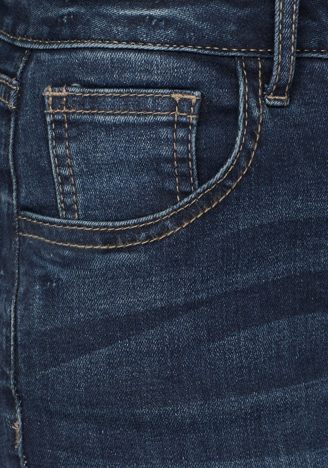 Arizona Bootcut-Jeans »Ultra-Stretch« normale Passform, Baby-Bootcut, Used-Look-Waschung