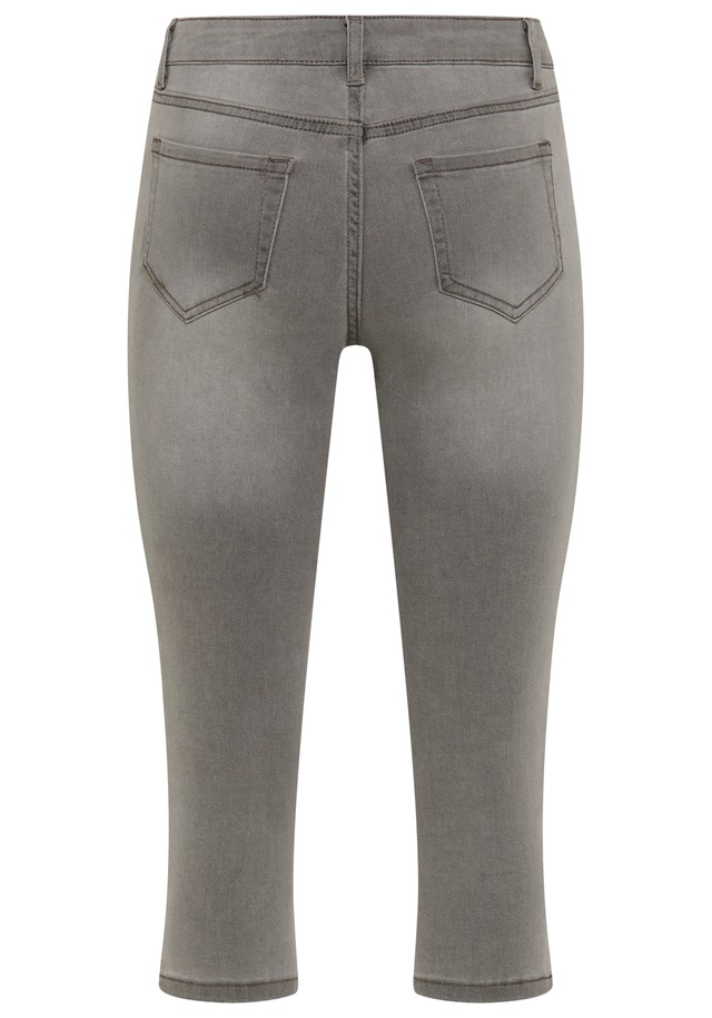 Arizona Caprijeans »Ultra-Stretch« extra-enger Schnitt, modischer Beinabschluss mit Schlitz