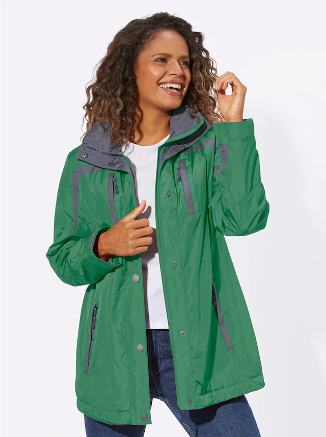 Casual Looks Funktionsjacke mit Kapuze