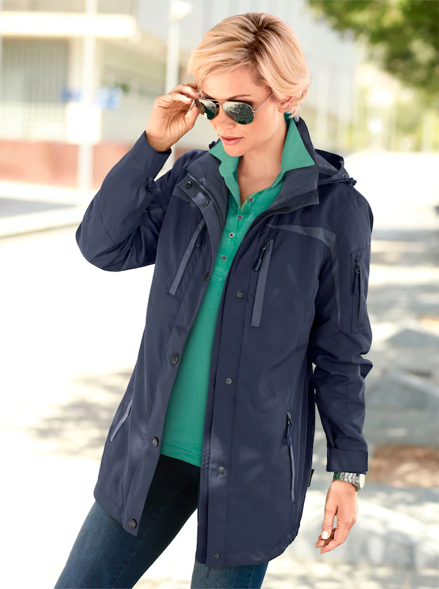 Casual Looks Funktionsjacke mit Kapuze
