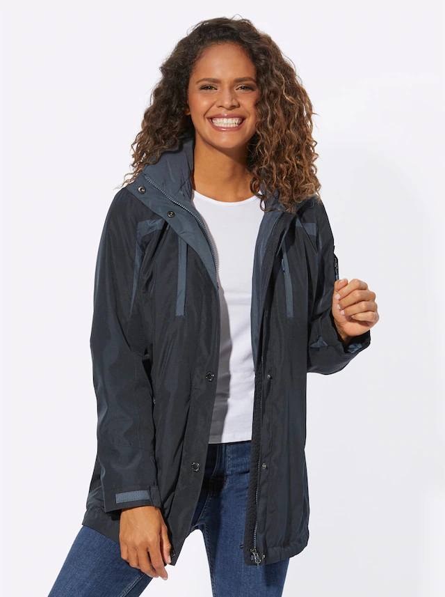 Casual Looks Funktionsjacke mit Kapuze
