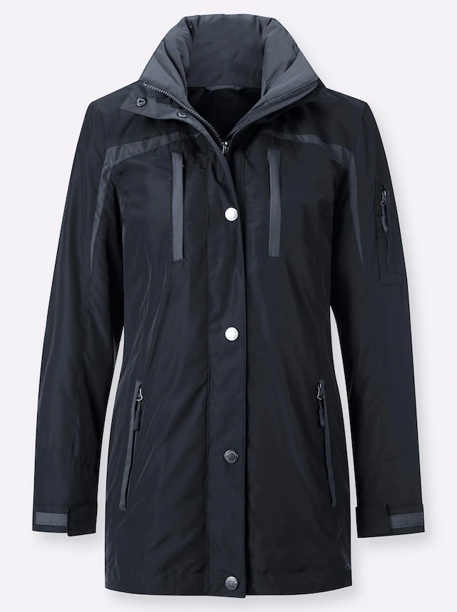 Casual Looks Funktionsjacke mit Kapuze