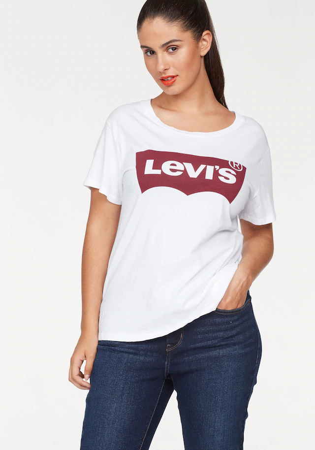 Levi's® Plus T-Shirt »Perfect Tee« mit Batwing-Logo