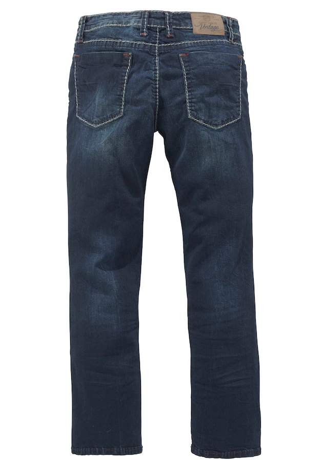 CAMP DAVID Straight-Jeans »NI:CO:R611« mit markanten Steppnähten