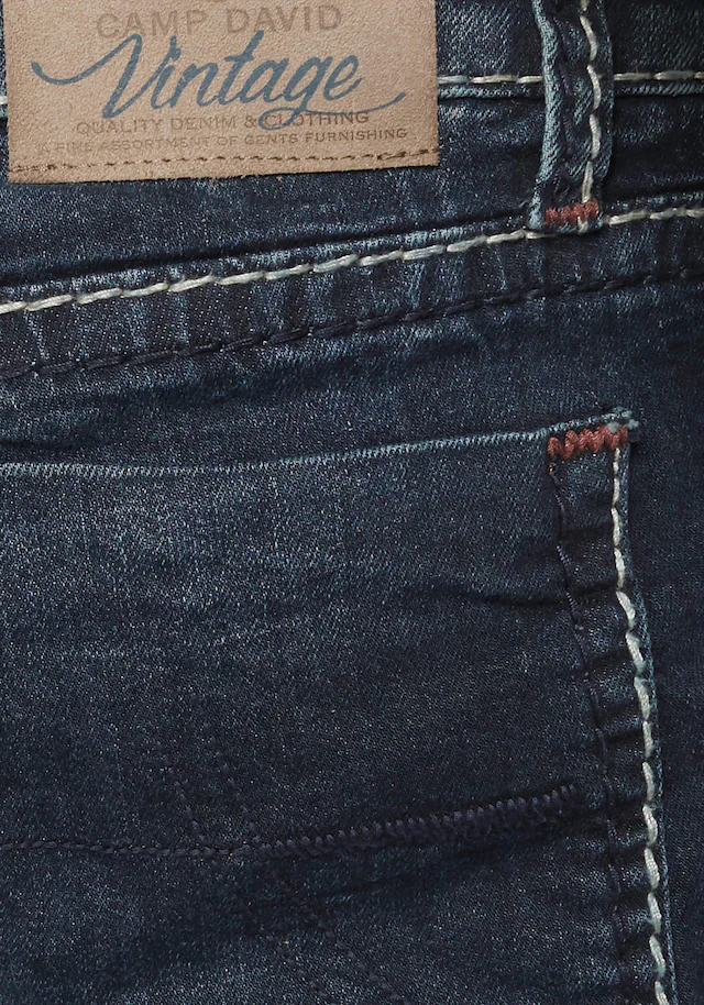 CAMP DAVID Straight-Jeans »NI:CO:R611« mit markanten Steppnähten