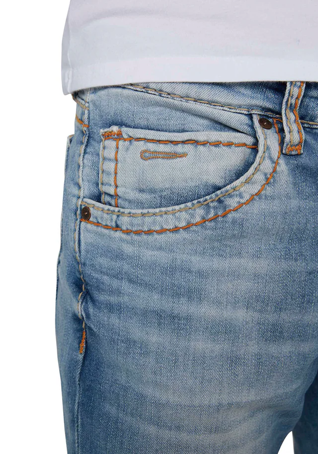 CAMP DAVID Straight-Jeans »NI:CO:R611« mit markanten Steppnähten