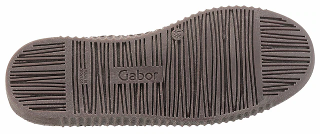 Gabor Chelseaboots , Plateau, Stiefelette, Schlupfschuh mit dezenten Kontrastnähten