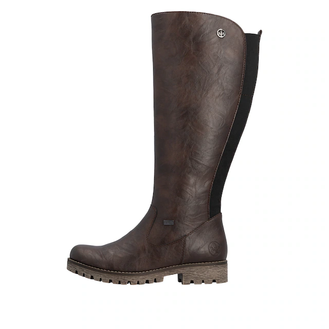 Rieker Winterstiefel , Langschaftstiefel, Winterstiefel im klassischen Look, TEX-Membran
