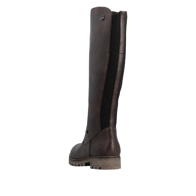 Rieker Winterstiefel , Langschaftstiefel, Winterstiefel im klassischen Look, TEX-Membran