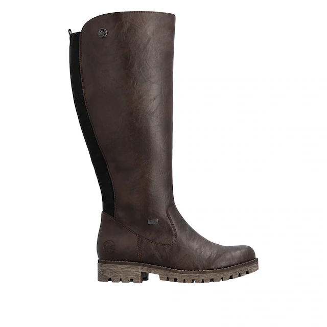Rieker Winterstiefel , Langschaftstiefel, Winterstiefel im klassischen Look, TEX-Membran