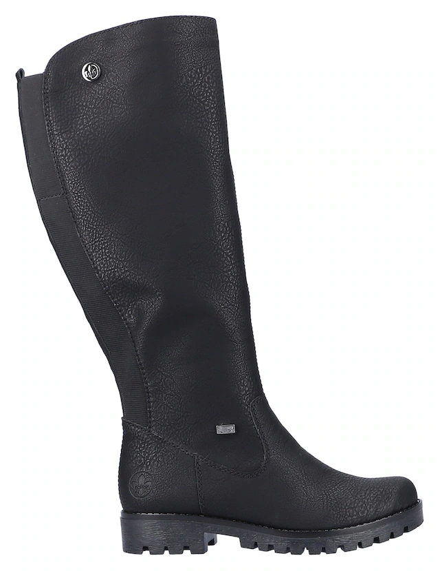 Rieker Winterstiefel , Langschaftstiefel, Winterstiefel im klassischen Look, TEX-Membran