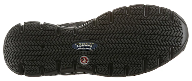 Skechers Berufsschuh »Sure Track Erath Schnürschuh« Schnürschuh für Gastronomie,Pflege mit rutschhemmender Laufsohle