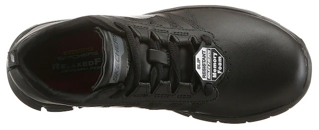 Skechers Berufsschuh »Sure Track Erath Schnürschuh« Schnürschuh für Gastronomie,Pflege mit rutschhemmender Laufsohle