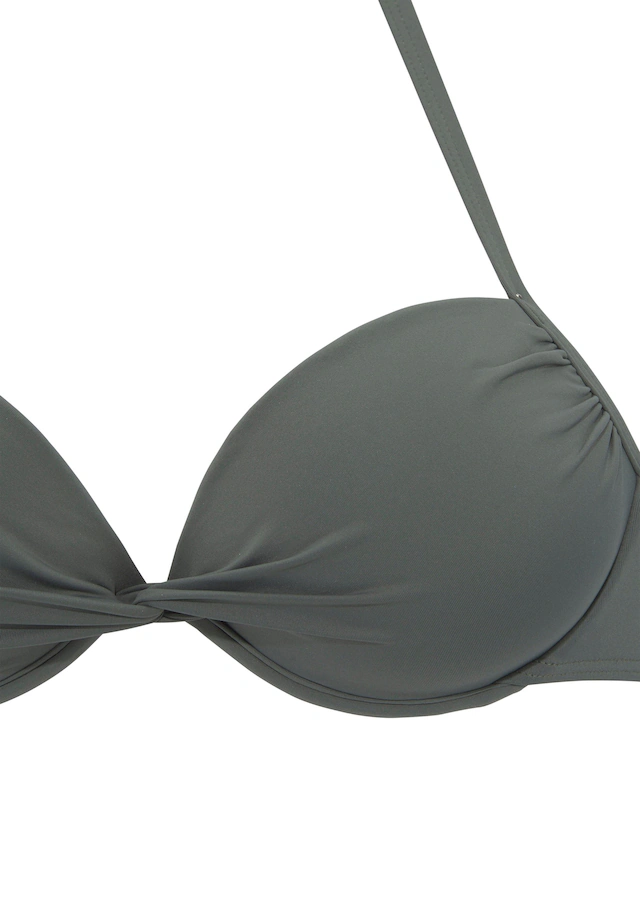 LASCANA Push-Up-Bikini-Top »Italy« mit Raffung