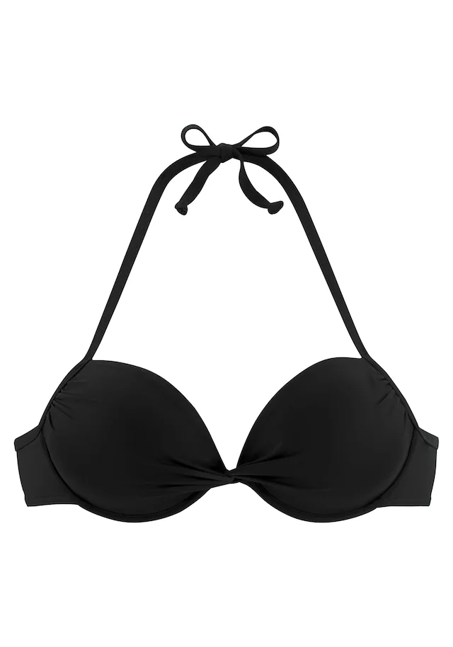 LASCANA Push-Up-Bikini-Top »Italy« mit Raffung