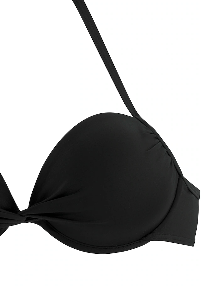 LASCANA Push-Up-Bikini-Top »Italy« mit Raffung