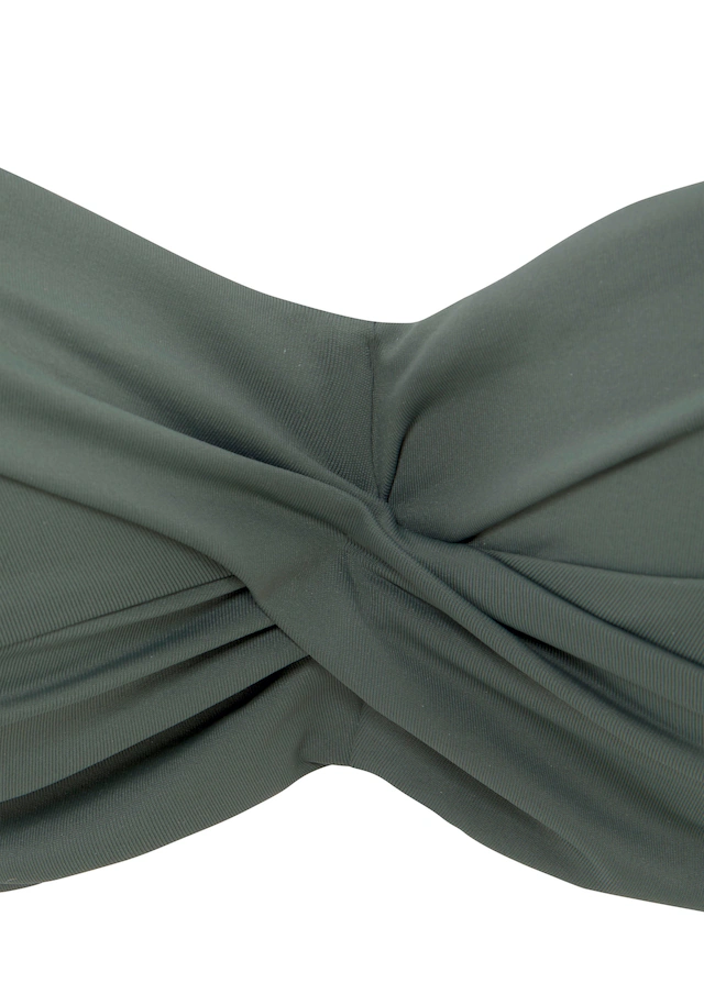 LASCANA Bügel-Bandeau-Bikini-Top »Italy« mit seitlichen Stäbchen