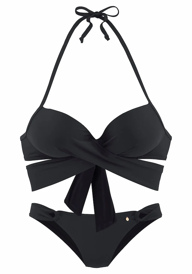 s.Oliver Push-Up-Bikini mit zusätzlichen Bindebändern