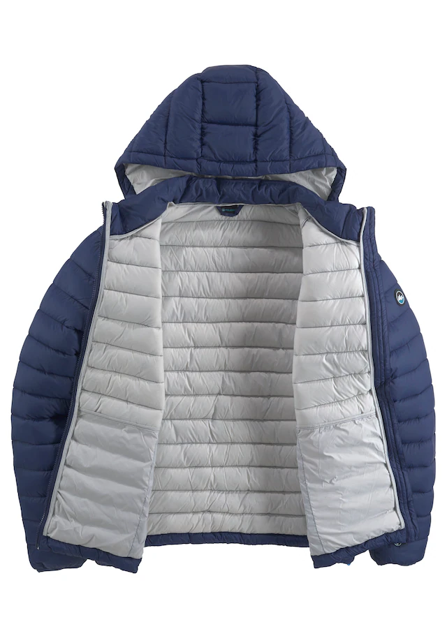 Polarino Steppjacke mit Kapuze Atmungsaktiv, winddicht, wasserabweisend