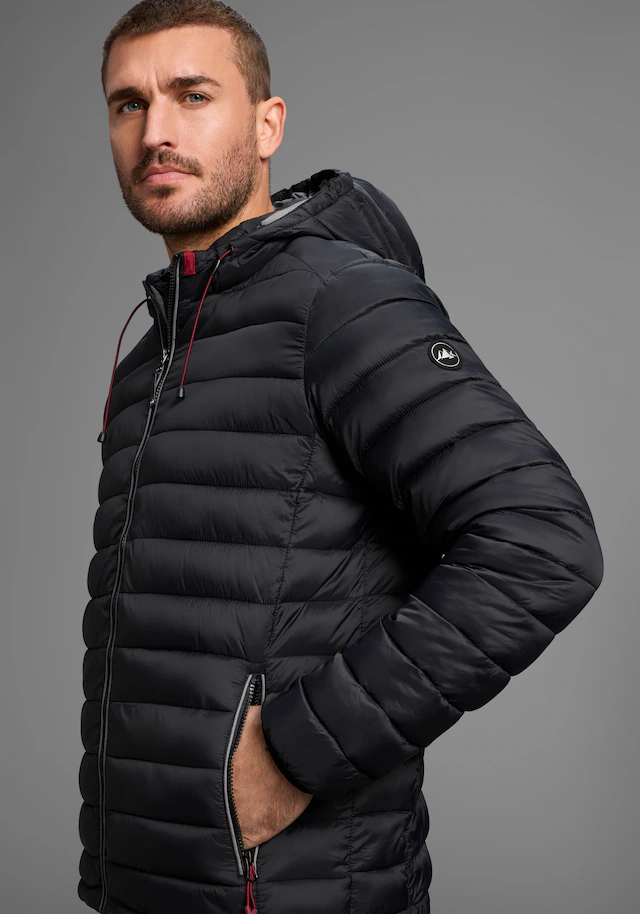 Polarino Steppjacke mit Kapuze Atmungsaktiv, winddicht, wasserabweisend