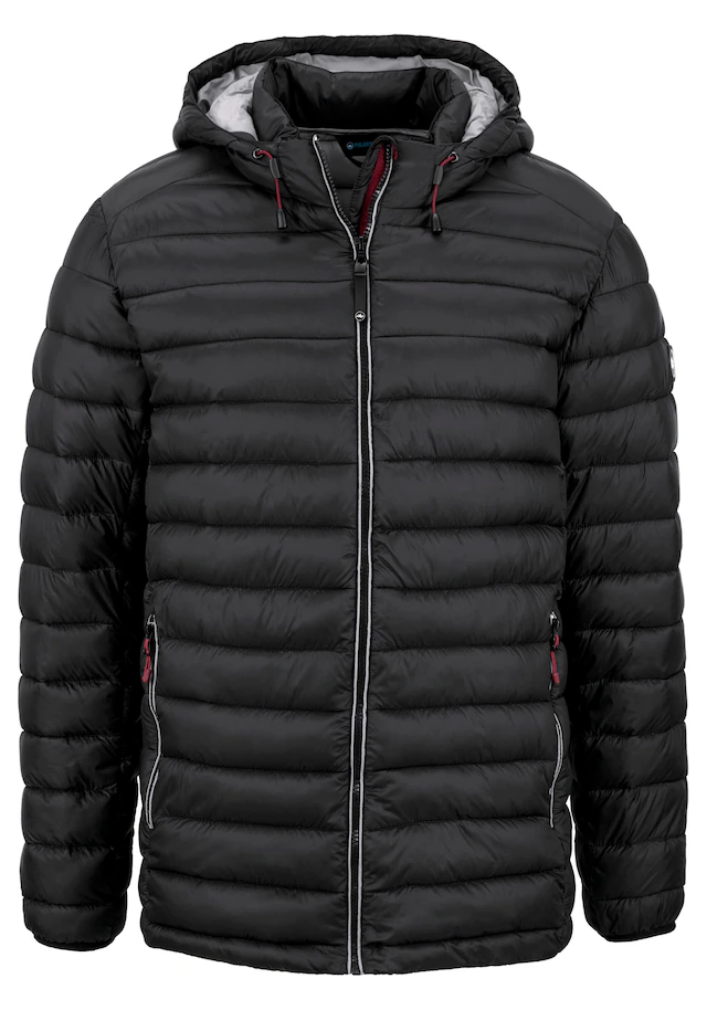 Polarino Steppjacke mit Kapuze Atmungsaktiv, winddicht, wasserabweisend