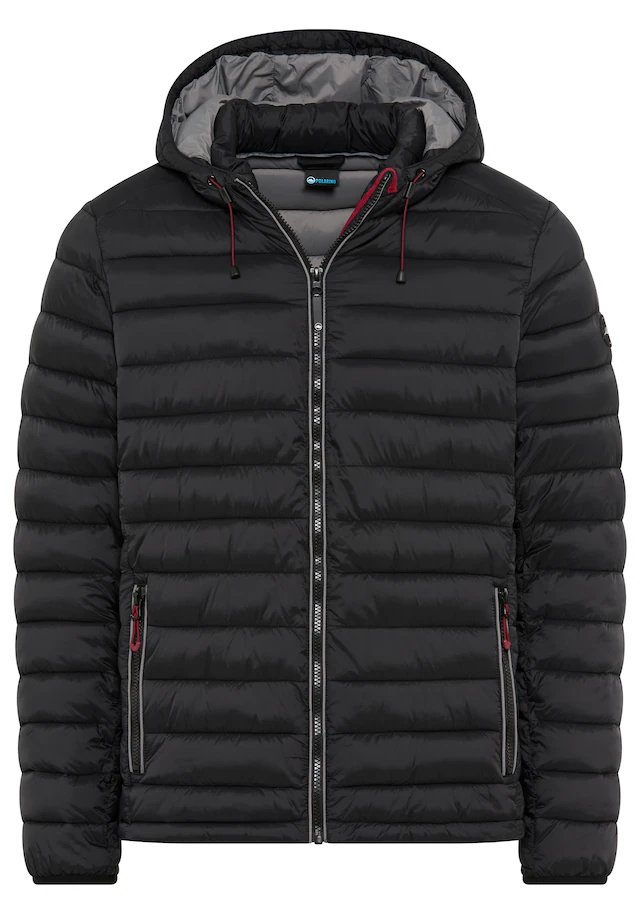 Polarino Steppjacke mit Kapuze Atmungsaktiv, winddicht, wasserabweisend