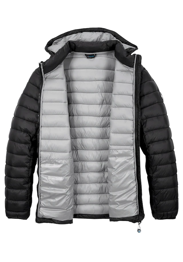 Polarino Steppjacke mit Kapuze Atmungsaktiv, winddicht, wasserabweisend