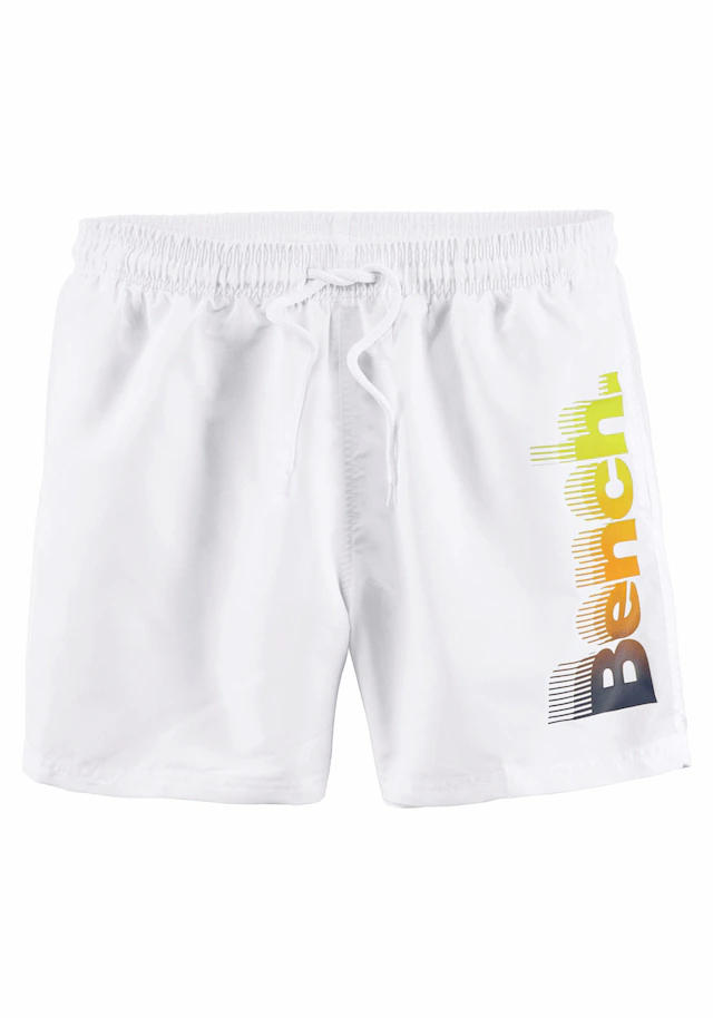 Bench. Badeshorts mit großem Logo-Aufdruck