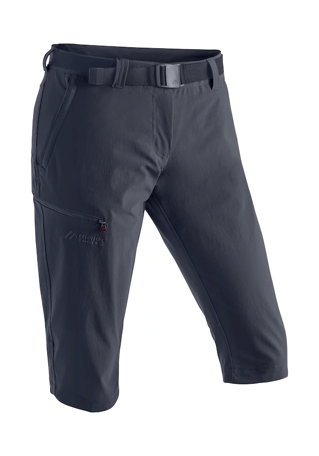 Maier Sports Caprihose »Inara slim 3/4« Damen Wanderhose, atmungsaktive Outdoorhose, 3/4 Hose mit 3 Taschen