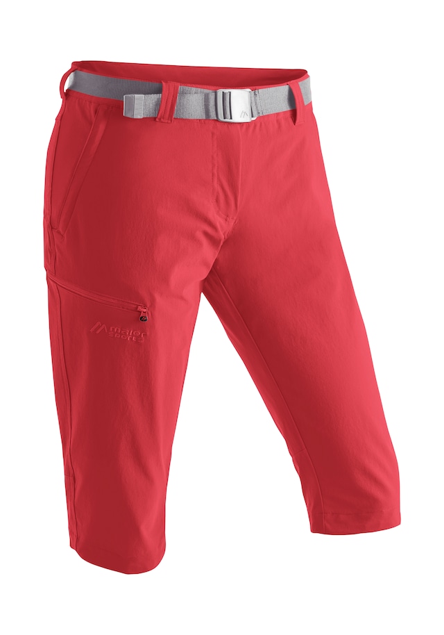 Maier Sports Caprihose »Inara slim 3/4« Damen Wanderhose, atmungsaktive Outdoorhose, 3/4 Hose mit 3 Taschen