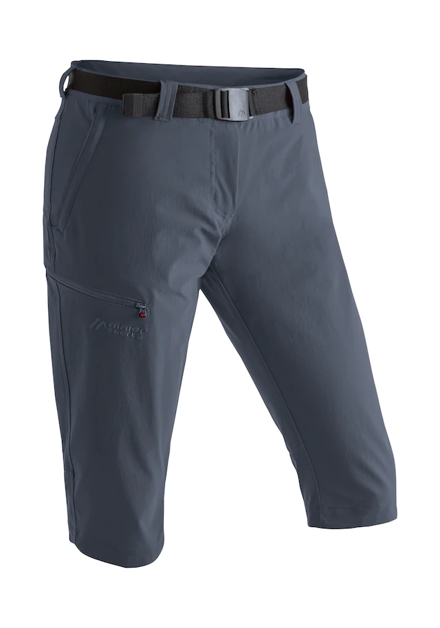 Maier Sports Caprihose »Inara slim 3/4« Damen Wanderhose, atmungsaktive Outdoorhose, 3/4 Hose mit 3 Taschen