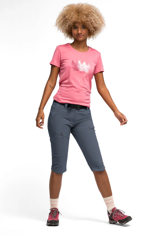 Maier Sports Caprihose »Inara slim 3/4« Damen Wanderhose, atmungsaktive Outdoorhose, 3/4 Hose mit 3 Taschen