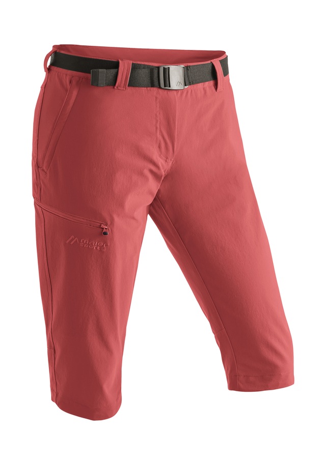 Maier Sports Caprihose »Inara slim 3/4« Damen Wanderhose, atmungsaktive Outdoorhose, 3/4 Hose mit 3 Taschen
