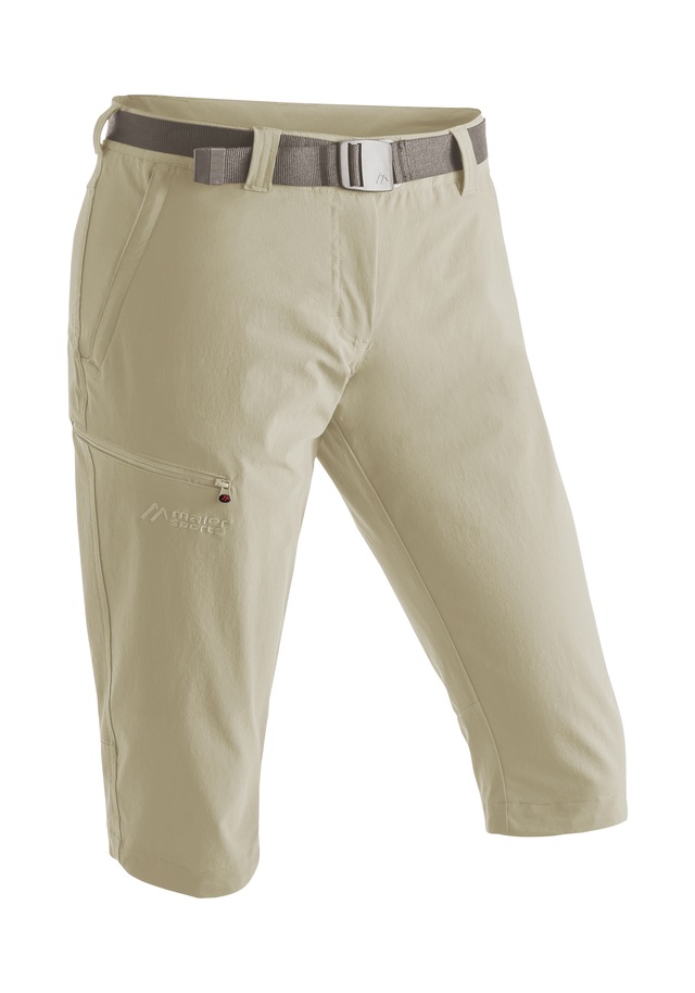 Maier Sports Caprihose »Inara slim 3/4« Damen Wanderhose, atmungsaktive Outdoorhose, 3/4 Hose mit 3 Taschen