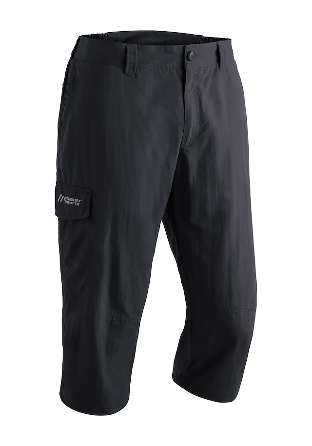 Maier Sports Caprihose »Jens« kurze Hose Herren, luftige Wanderhose, leichte Outdoorhose, Reg Fit