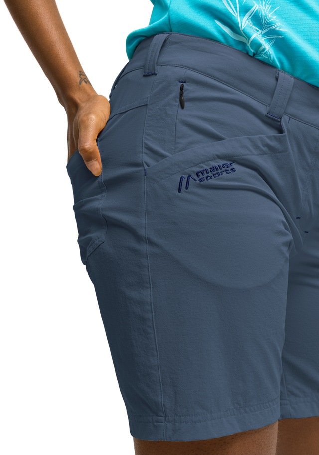 Maier Sports Funktionsshorts »Lulaka Shorts« Damen Shorts, kurze Wanderhose, Outdoorhose mit 4 Taschen, Regular Fit