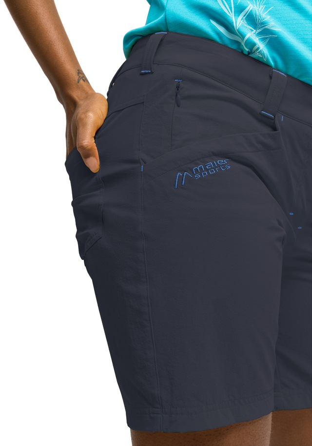 Maier Sports Funktionsshorts »Lulaka Shorts« Damen Shorts, kurze Wanderhose, Outdoorhose mit 4 Taschen, Regular Fit