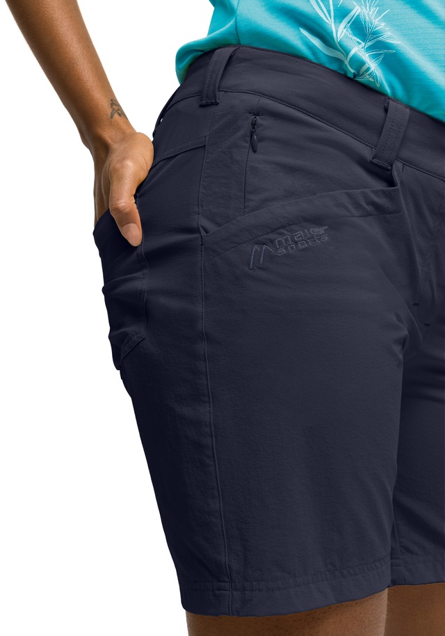 Maier Sports Funktionsshorts »Lulaka Shorts« Damen Shorts, kurze Wanderhose, Outdoorhose mit 4 Taschen, Regular Fit