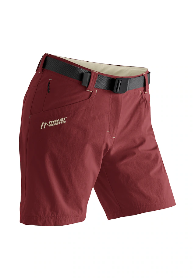 Maier Sports Funktionsshorts »Lulaka Shorts« Damen Shorts, kurze Wanderhose, Outdoorhose mit 4 Taschen, Regular Fit