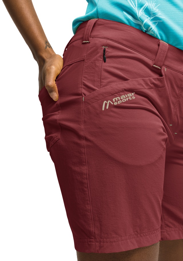 Maier Sports Funktionsshorts »Lulaka Shorts« Damen Shorts, kurze Wanderhose, Outdoorhose mit 4 Taschen, Regular Fit