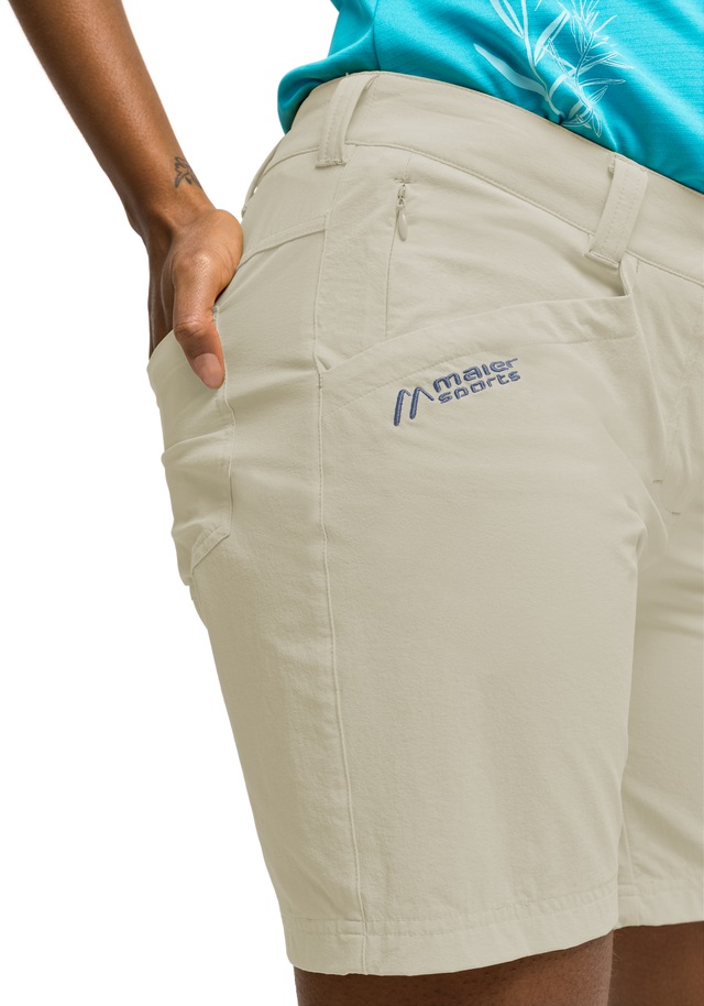 Maier Sports Funktionsshorts »Lulaka Shorts« Damen Shorts, kurze Wanderhose, Outdoorhose mit 4 Taschen, Regular Fit