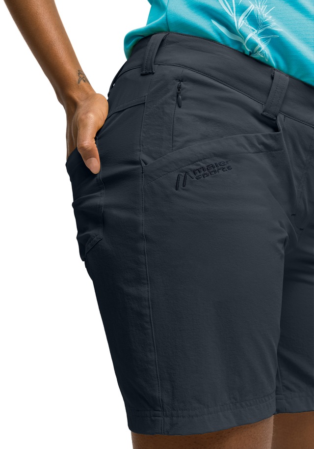 Maier Sports Funktionsshorts »Lulaka Shorts« Damen Shorts, kurze Wanderhose, Outdoorhose mit 4 Taschen, Regular Fit