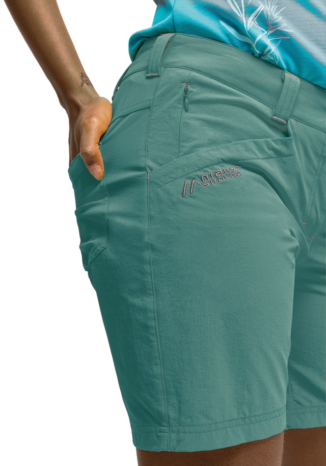 Maier Sports Funktionsshorts »Lulaka Shorts« Damen Shorts, kurze Wanderhose, Outdoorhose mit 4 Taschen, Regular Fit