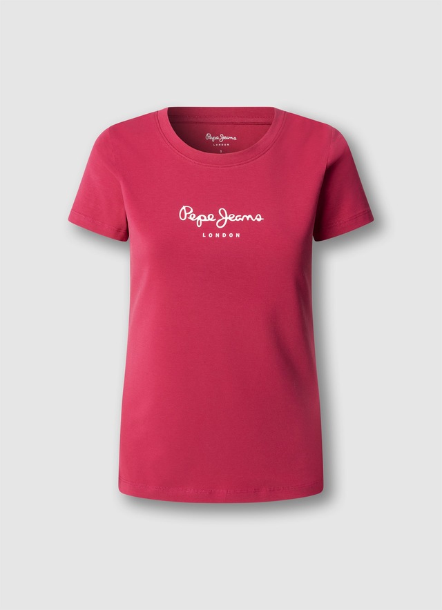 Pepe Jeans T-Shirt »NEW VIRGINIA« mit Logo-Print
