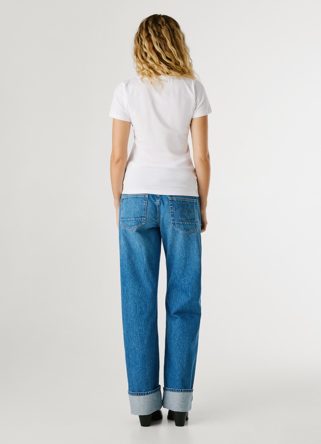 Pepe Jeans T-Shirt »NEW VIRGINIA« mit Logo-Print