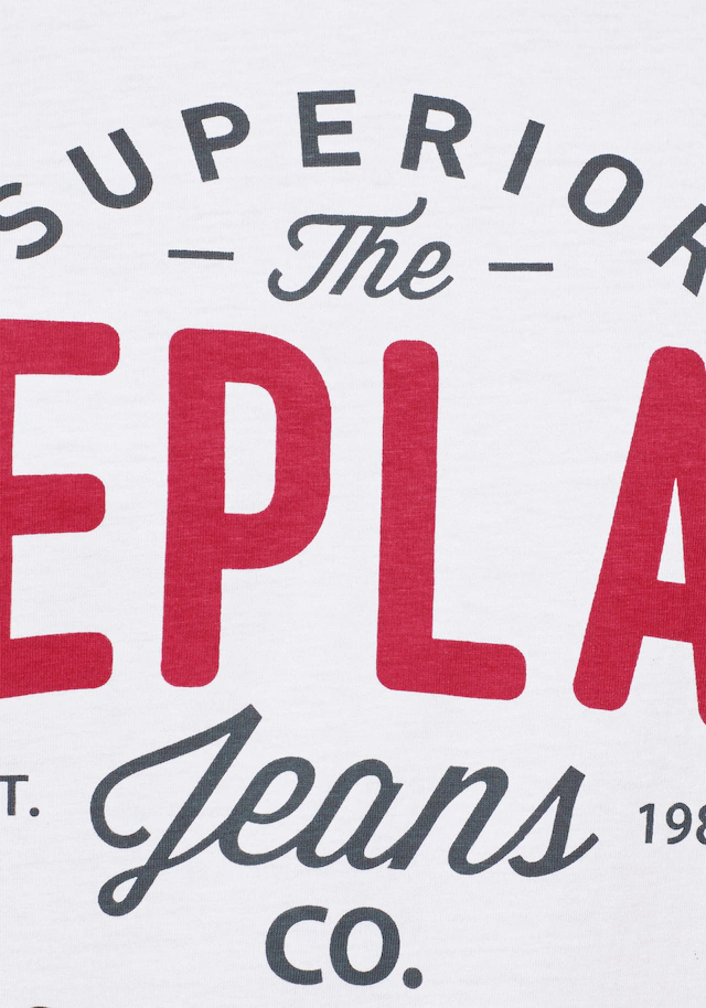 Replay T-Shirt mit Markendruck