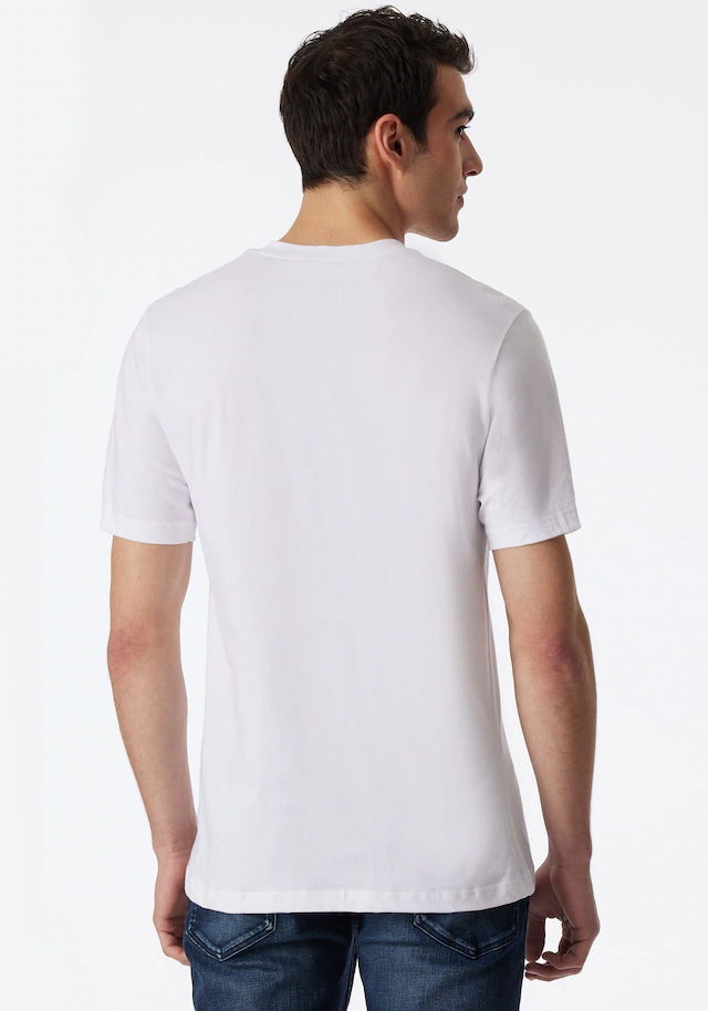Schiesser V-Shirt »Essentials« 2er-Pack, mit V-Ausschnitt
