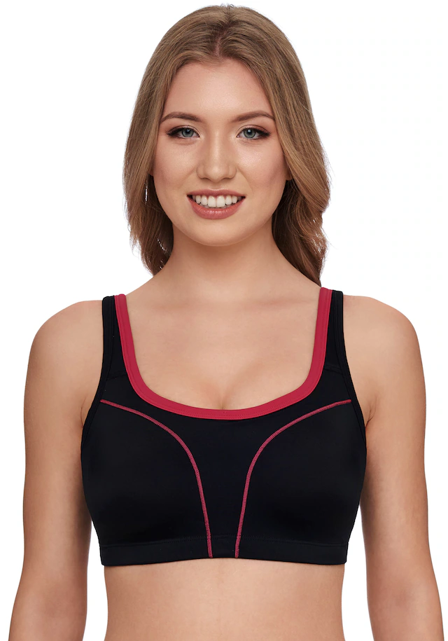 Susa Sport-BH »Move high« nahtlos vorgeformte Cups, Microfaser, elastisch