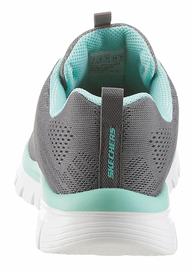 Skechers Sneaker »Graceful - Get Connected« Freizeitschuh, Halbschuh, Schnürschuh für die Maschinenwäsche geeignet