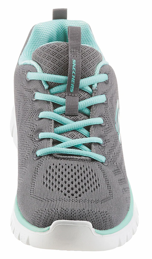 Skechers Sneaker »Graceful - Get Connected« Freizeitschuh, Halbschuh, Schnürschuh für die Maschinenwäsche geeignet